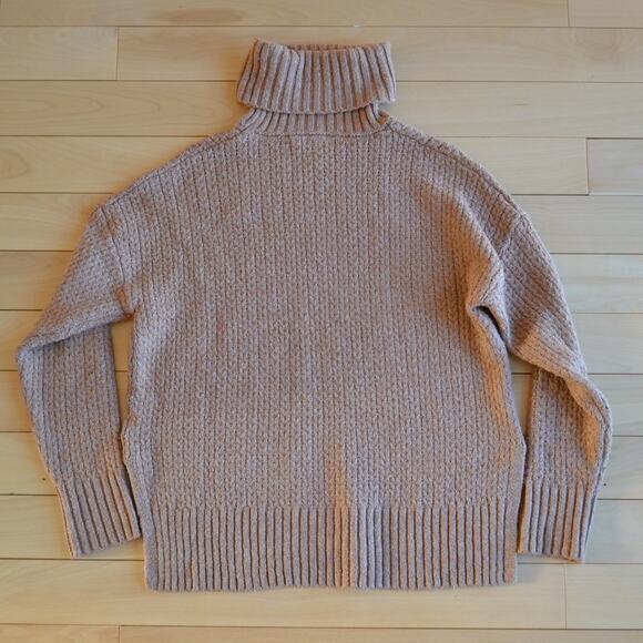 Cupcakes and Cashmere Turtleneck Sweater Brown Size Medium - Picture 4 of 4